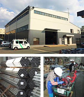 九電工フレンドリー資材センター、管加工場
